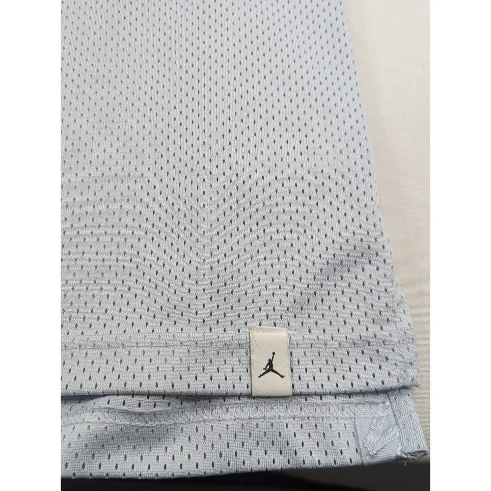 Zion‎ Williamson Jersey Mesh 3XL Silver Jordan Basketball Dri-Fit Jersey